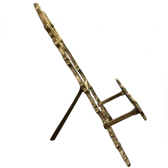 ✨Vintage Andrea by Sadek brass ornate display easel / plate stand. - Picture 4 of 7